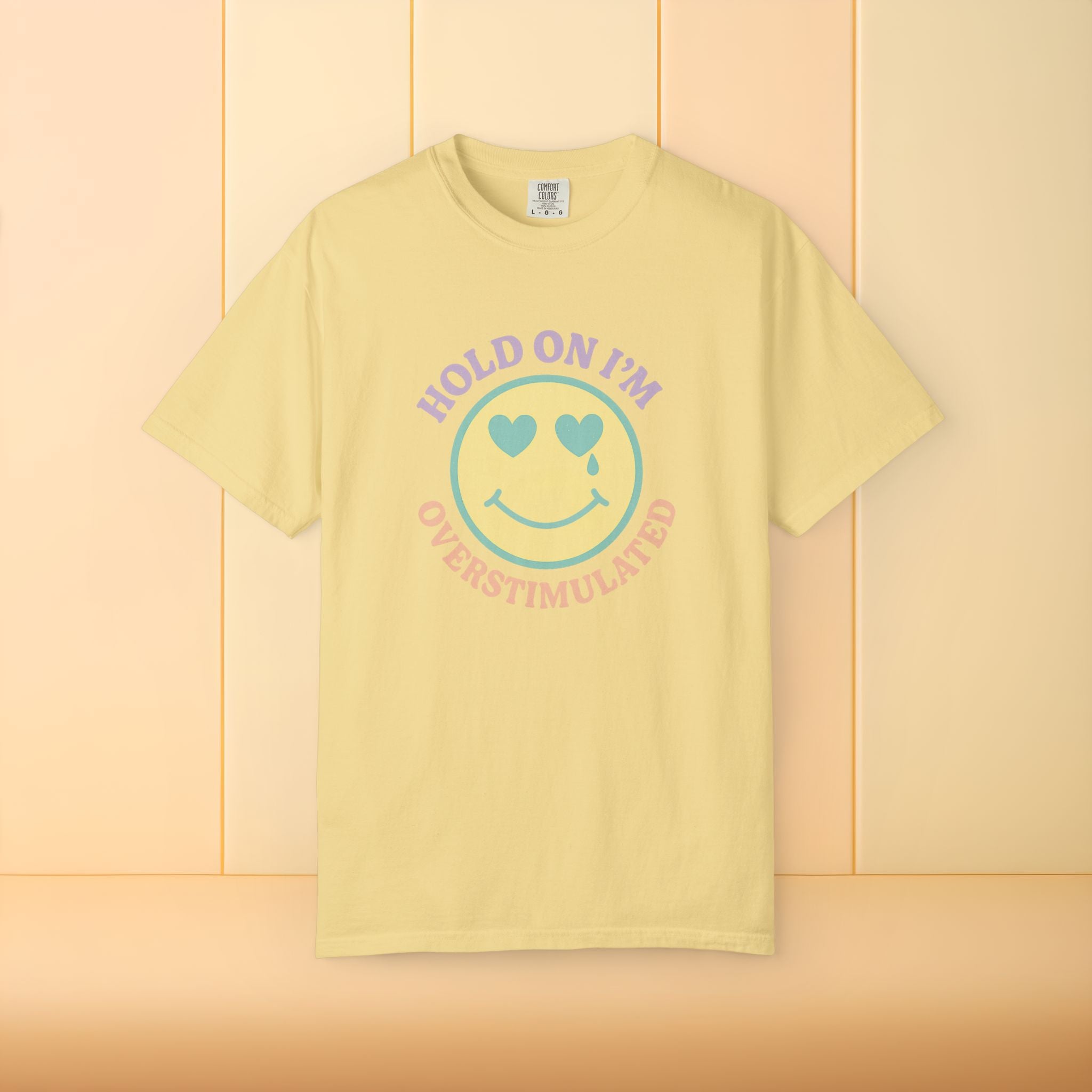 Pastel Overstimulated Tee