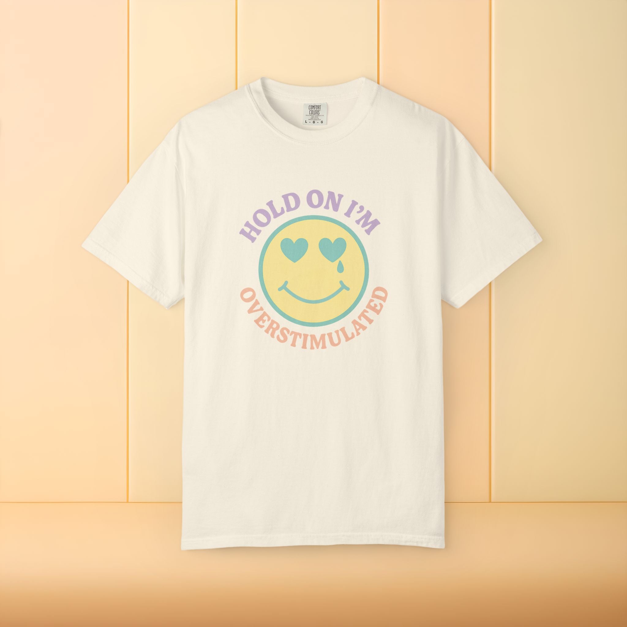 Pastel Overstimulated Tee