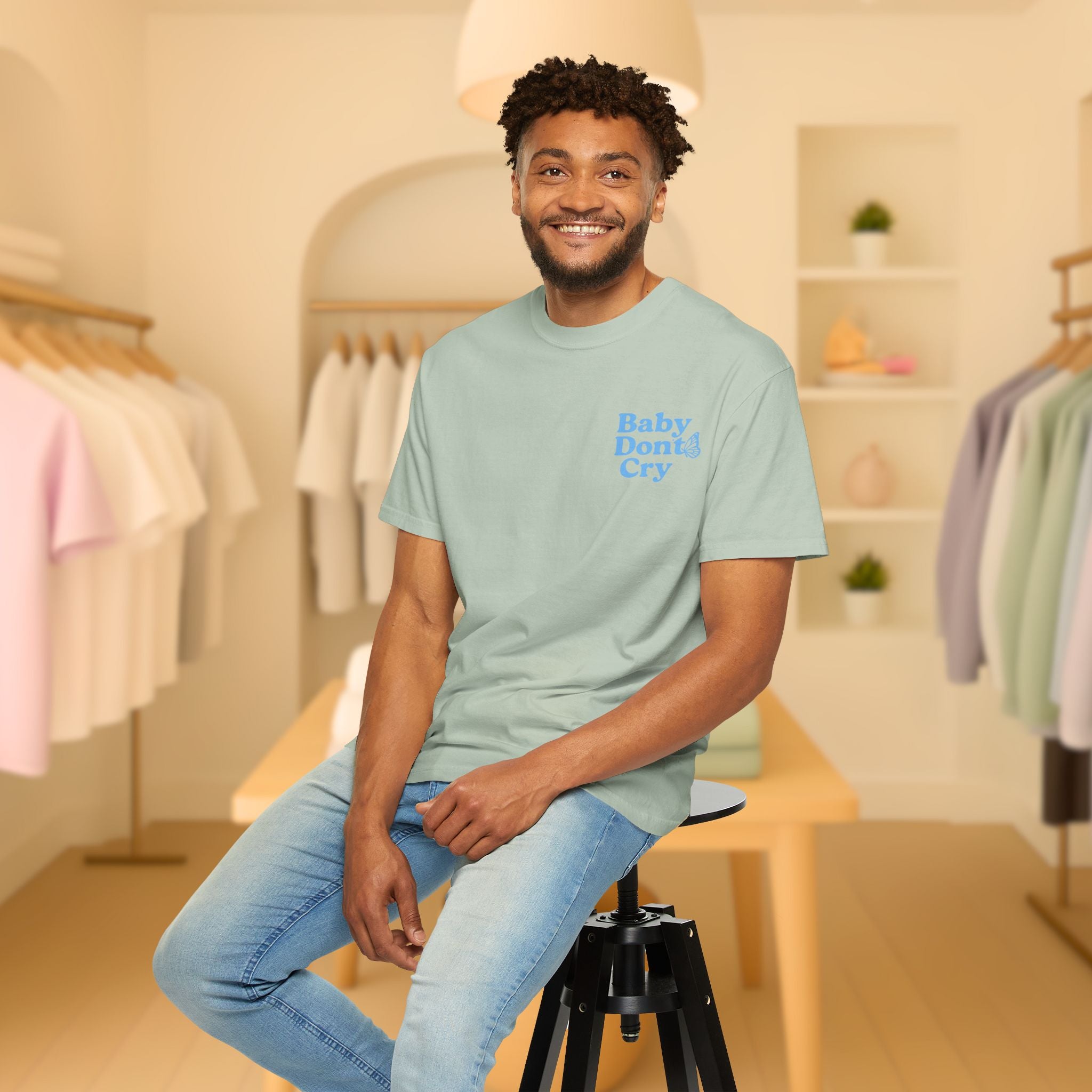 Baby Don’t Cry Butterfly Comfort Colors® Tee