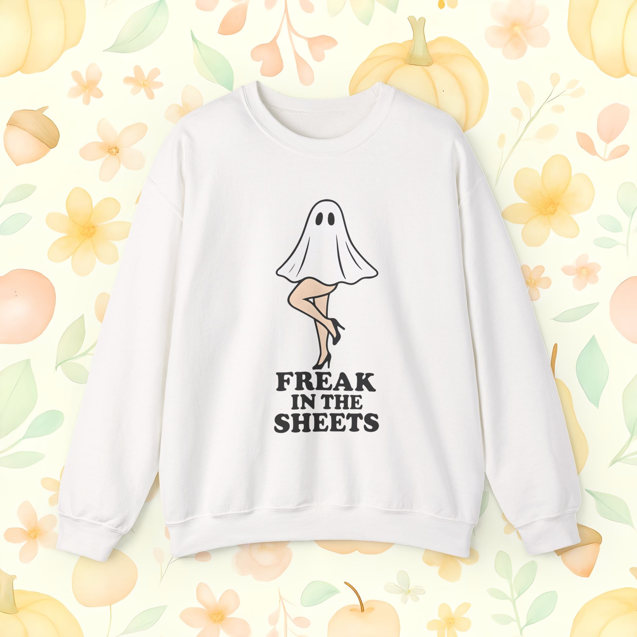 Freak in the Sheets Halloween Crewneck Sweatshirt