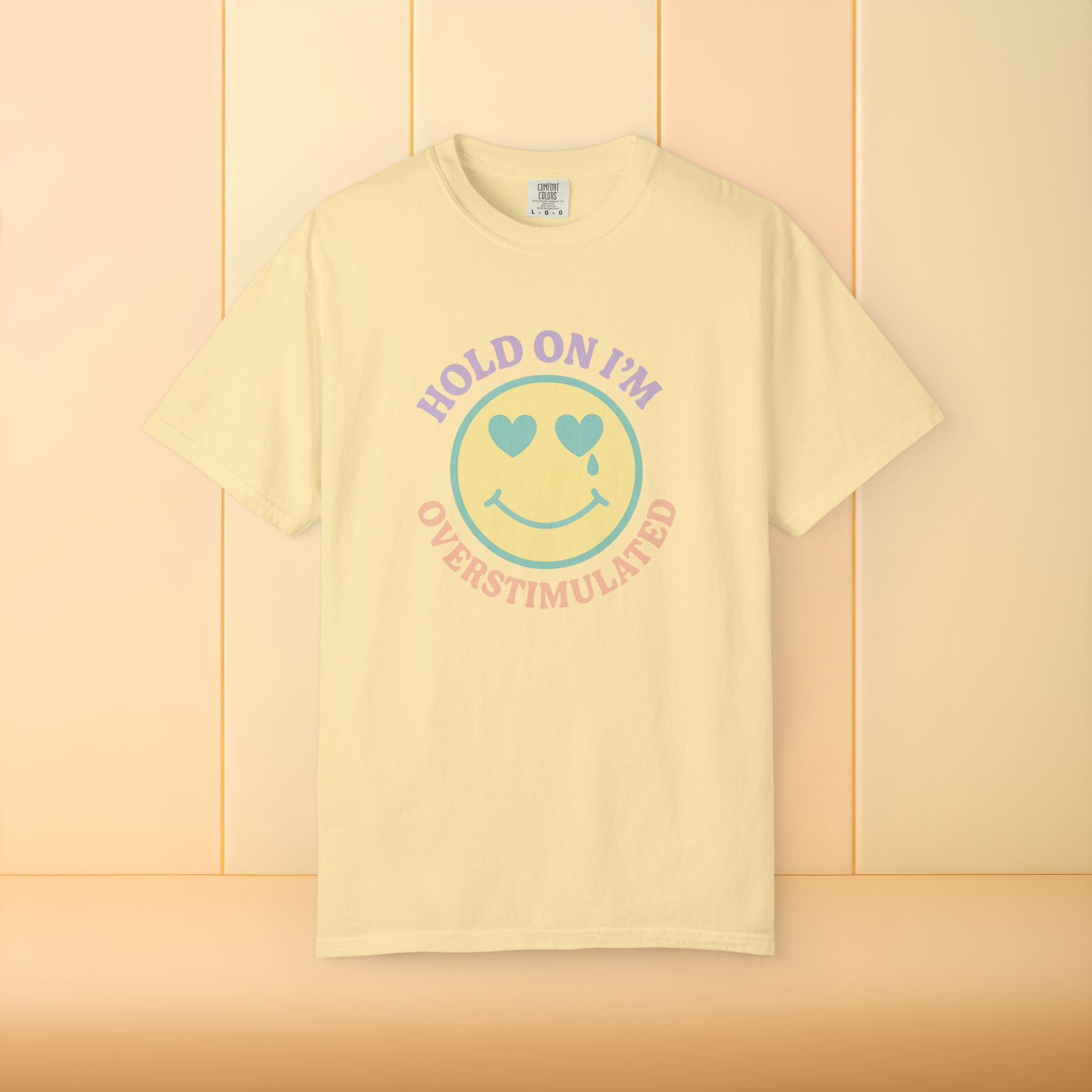 Pastel Overstimulated Tee