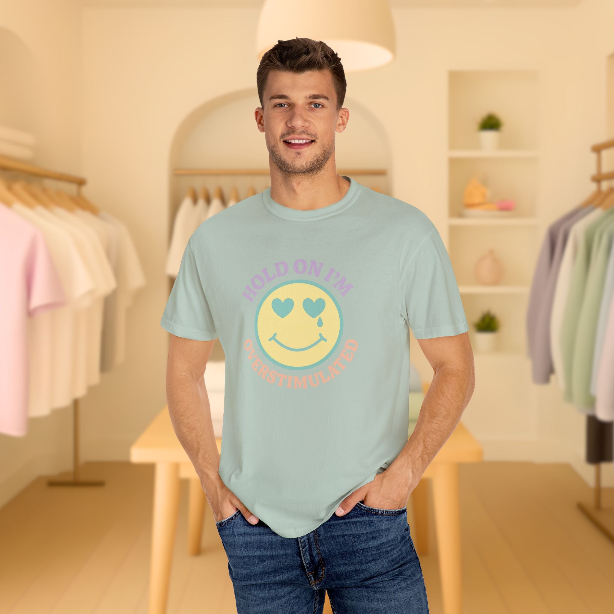 Pastel Overstimulated Tee