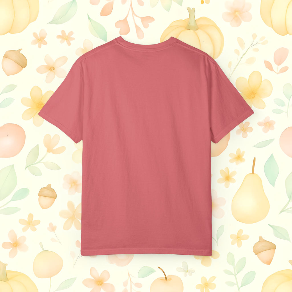 Tricks for Treats Halloween Dog Tee- Cute Fall Comfort Colors T-Shirt