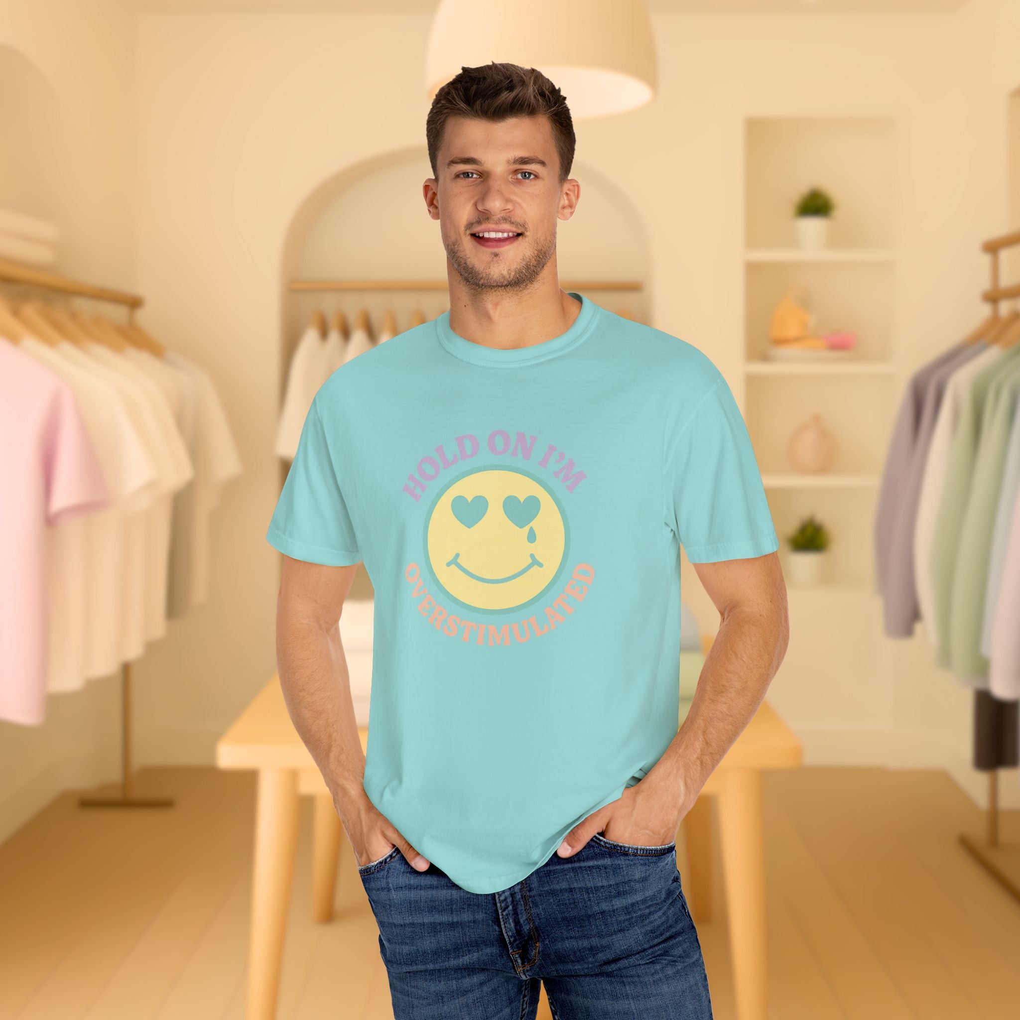Pastel Overstimulated Tee