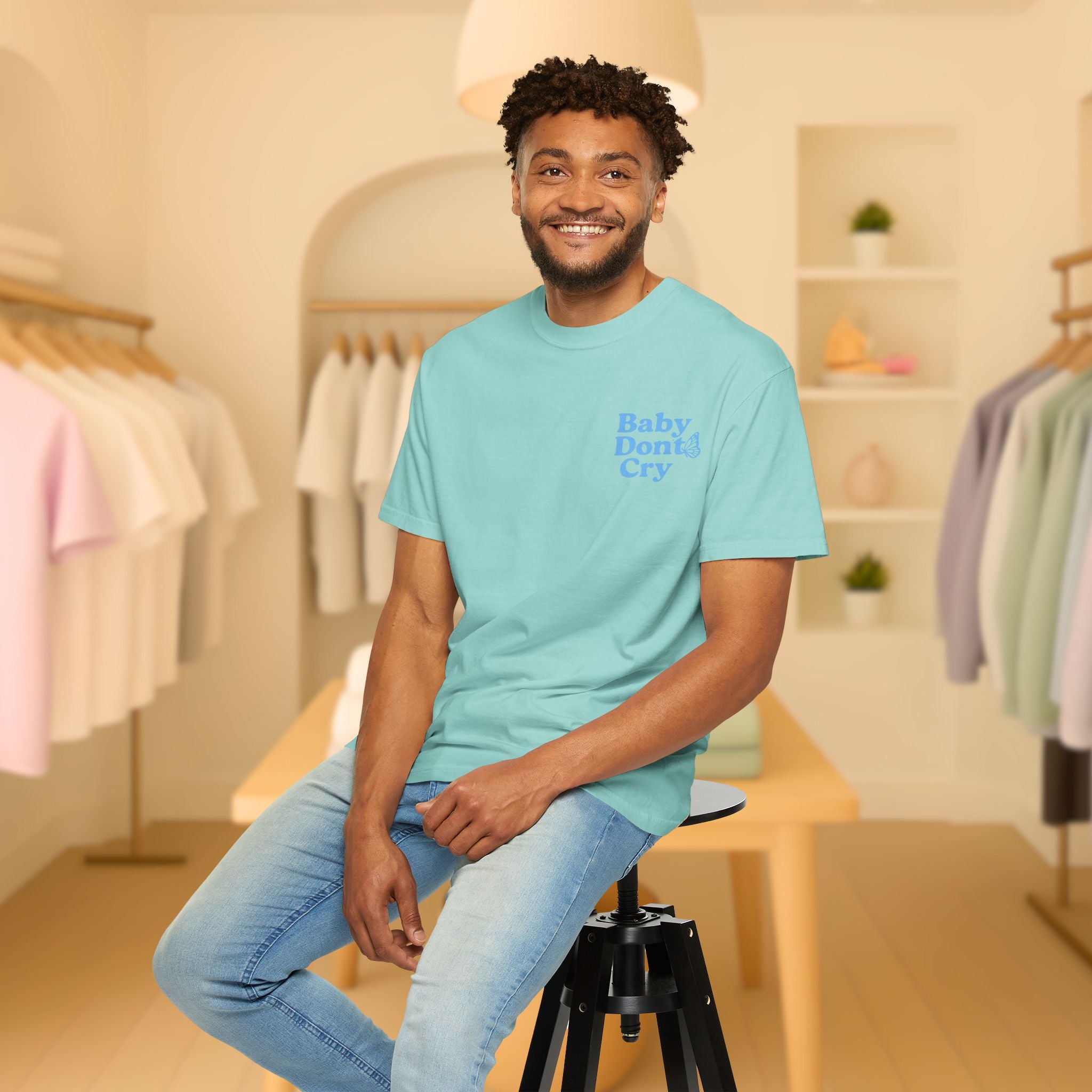 Baby Don’t Cry Butterfly Comfort Colors® Tee