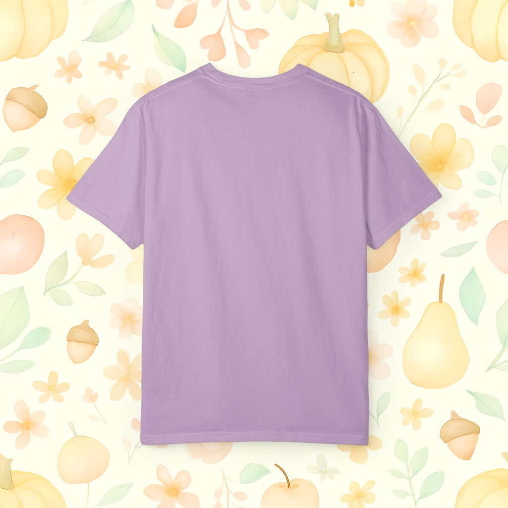 Tricks for Treats Halloween Dog Tee- Cute Fall Comfort Colors T-Shirt
