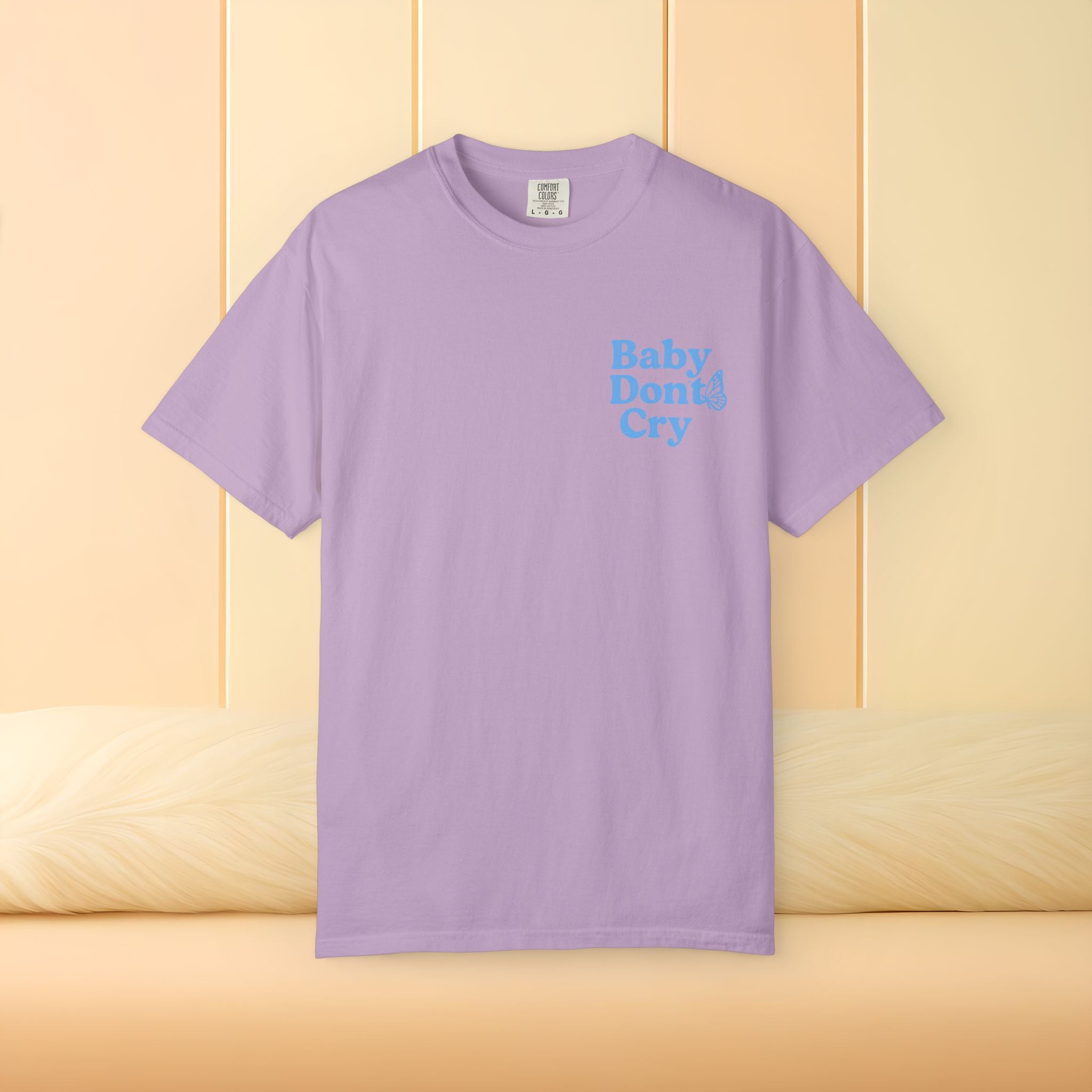 Baby Don’t Cry Butterfly Comfort Colors® Tee