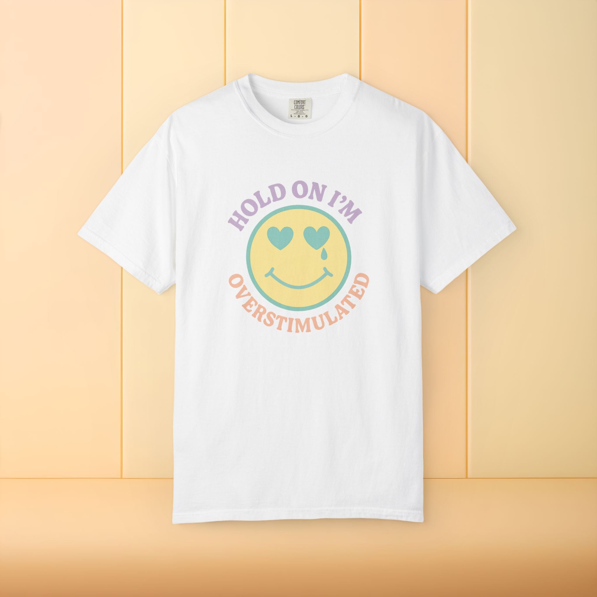 Pastel Overstimulated Tee