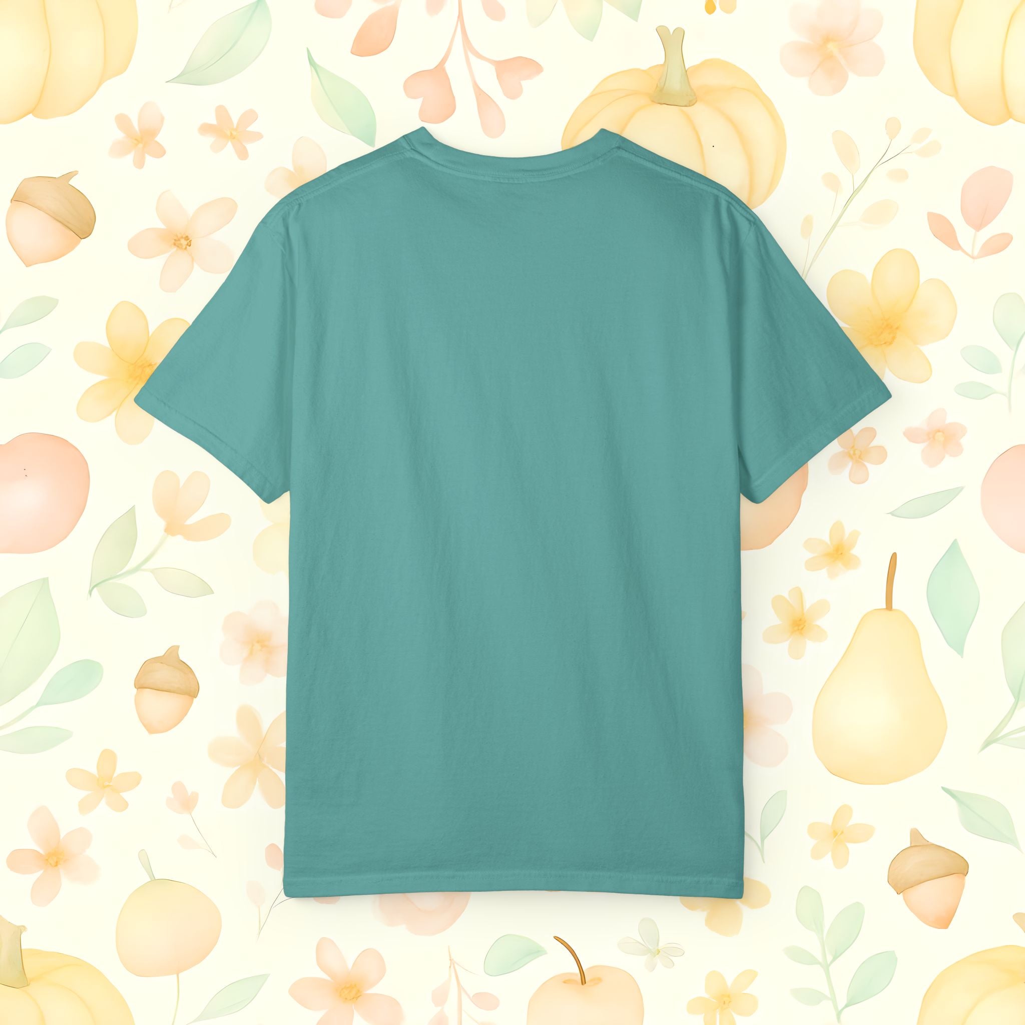 Tricks for Treats Halloween Dog Tee- Cute Fall Comfort Colors T-Shirt