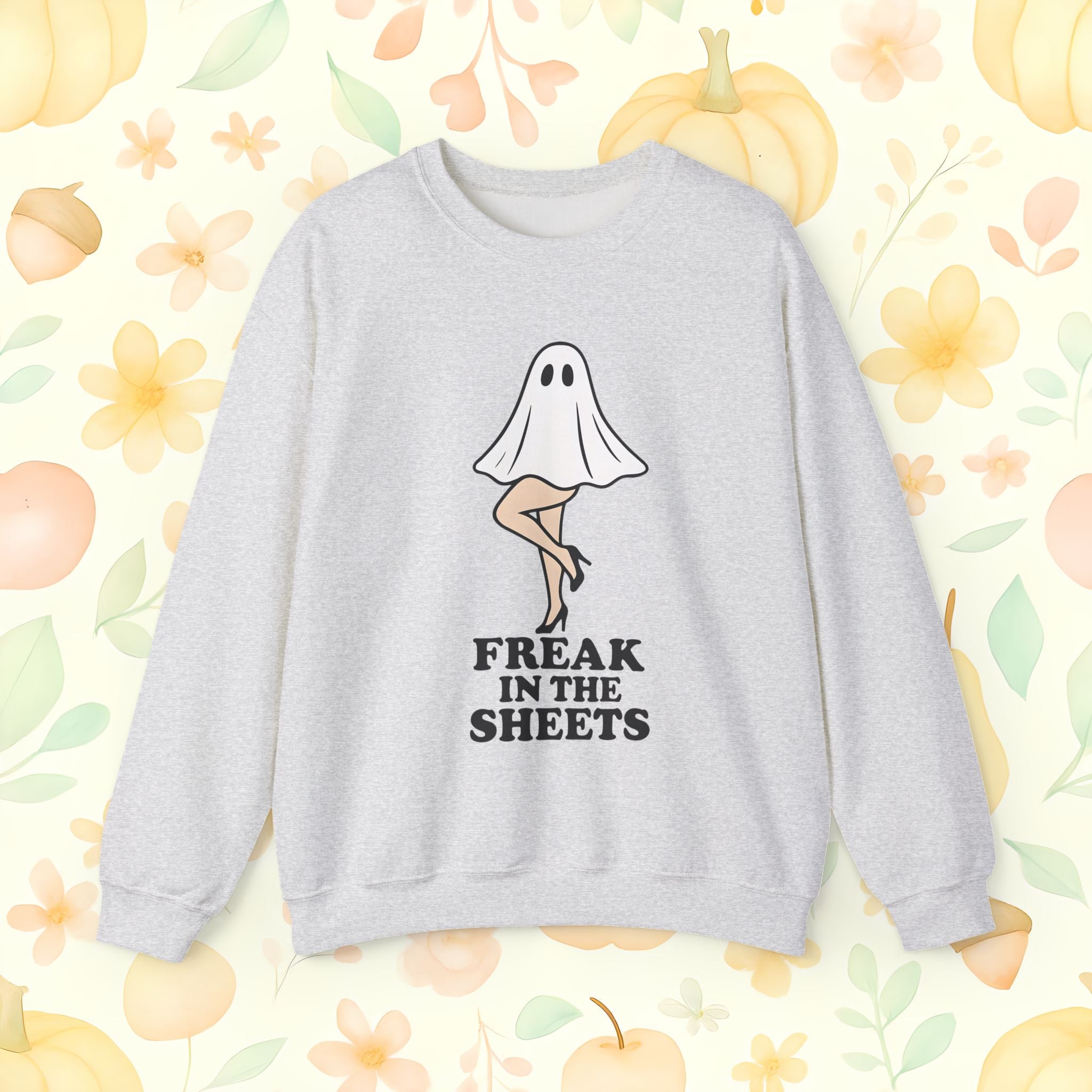 Freak in the Sheets Halloween Crewneck Sweatshirt