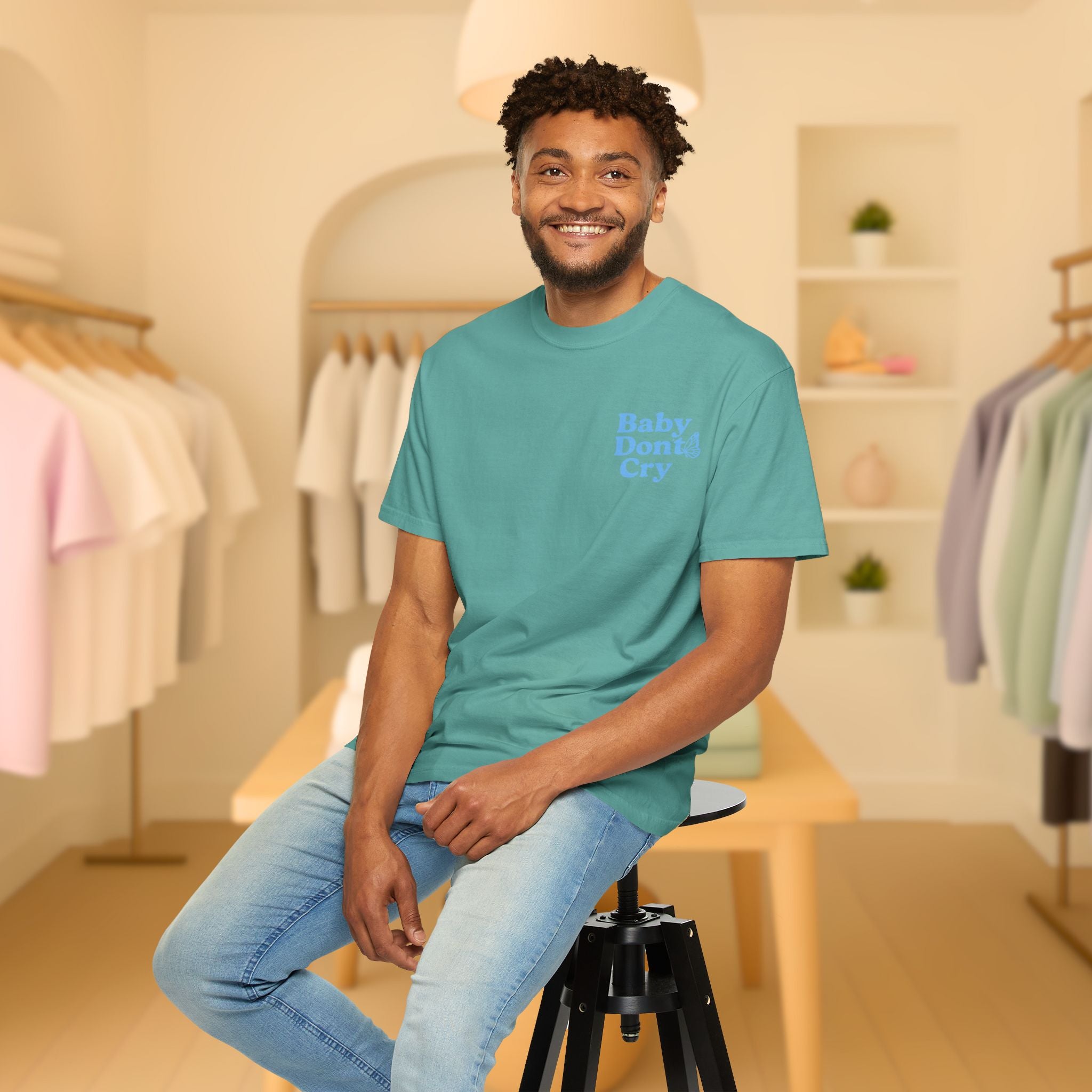 Baby Don’t Cry Butterfly Comfort Colors® Tee