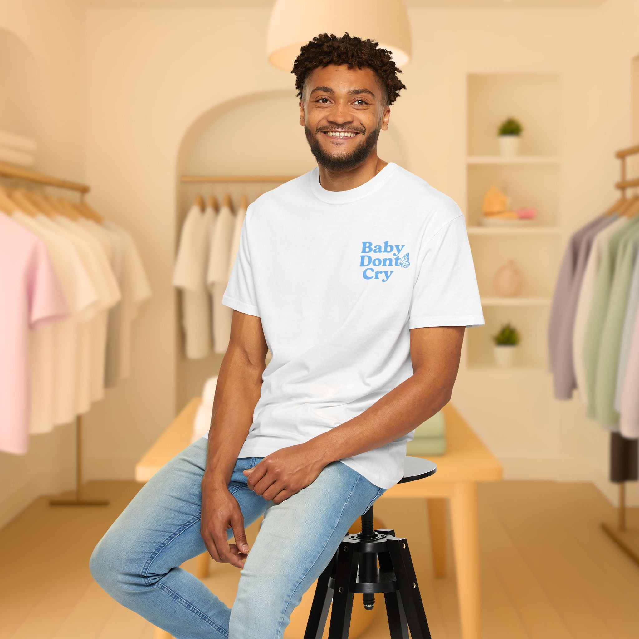 Baby Don’t Cry Butterfly Comfort Colors® Tee