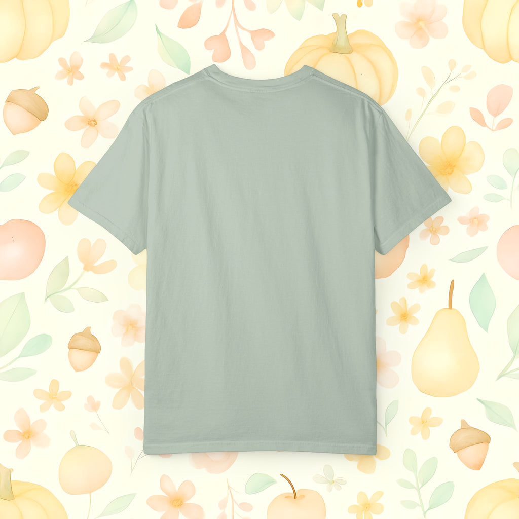 Tricks for Treats Halloween Dog Tee- Cute Fall Comfort Colors T-Shirt