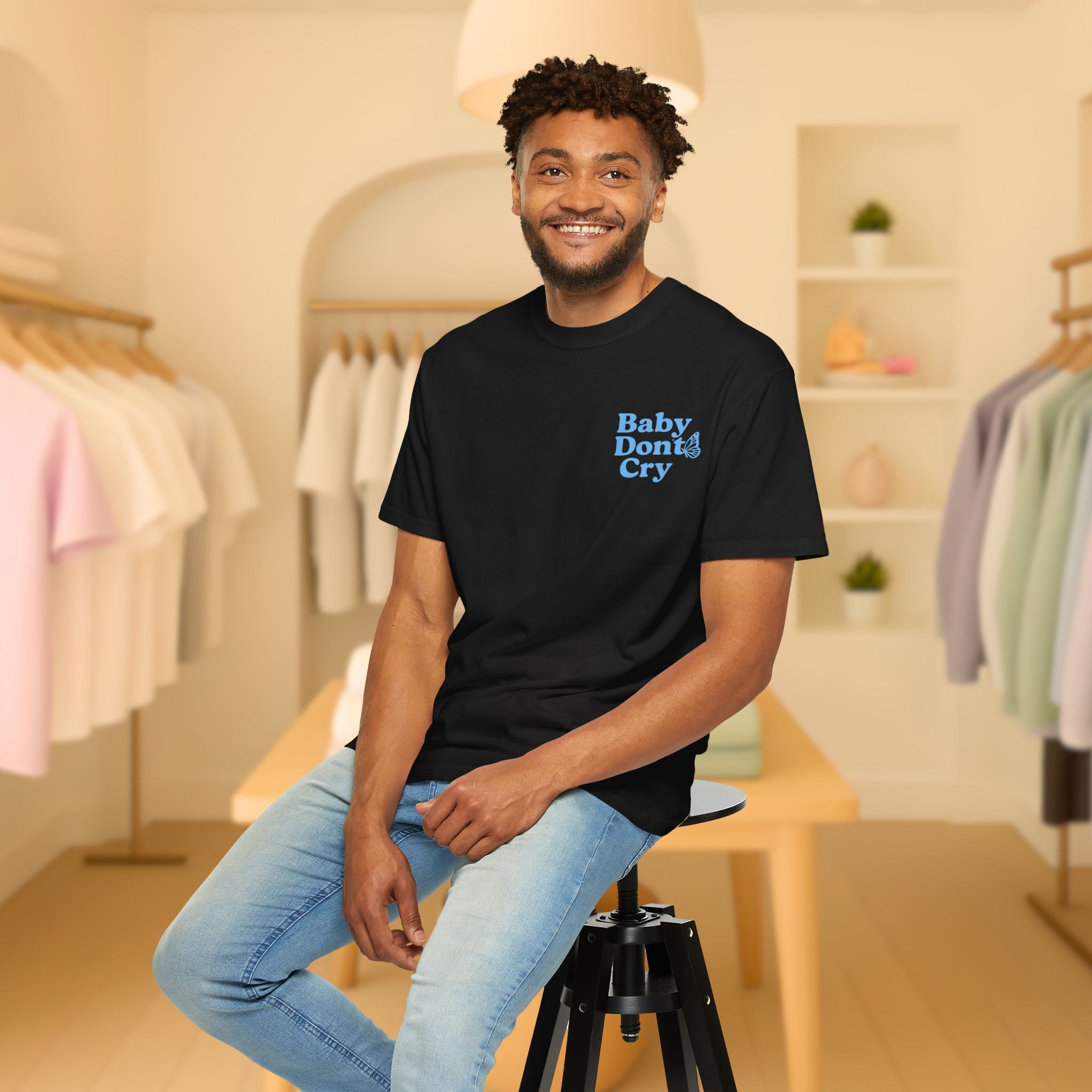 Baby Don’t Cry Butterfly Comfort Colors® Tee