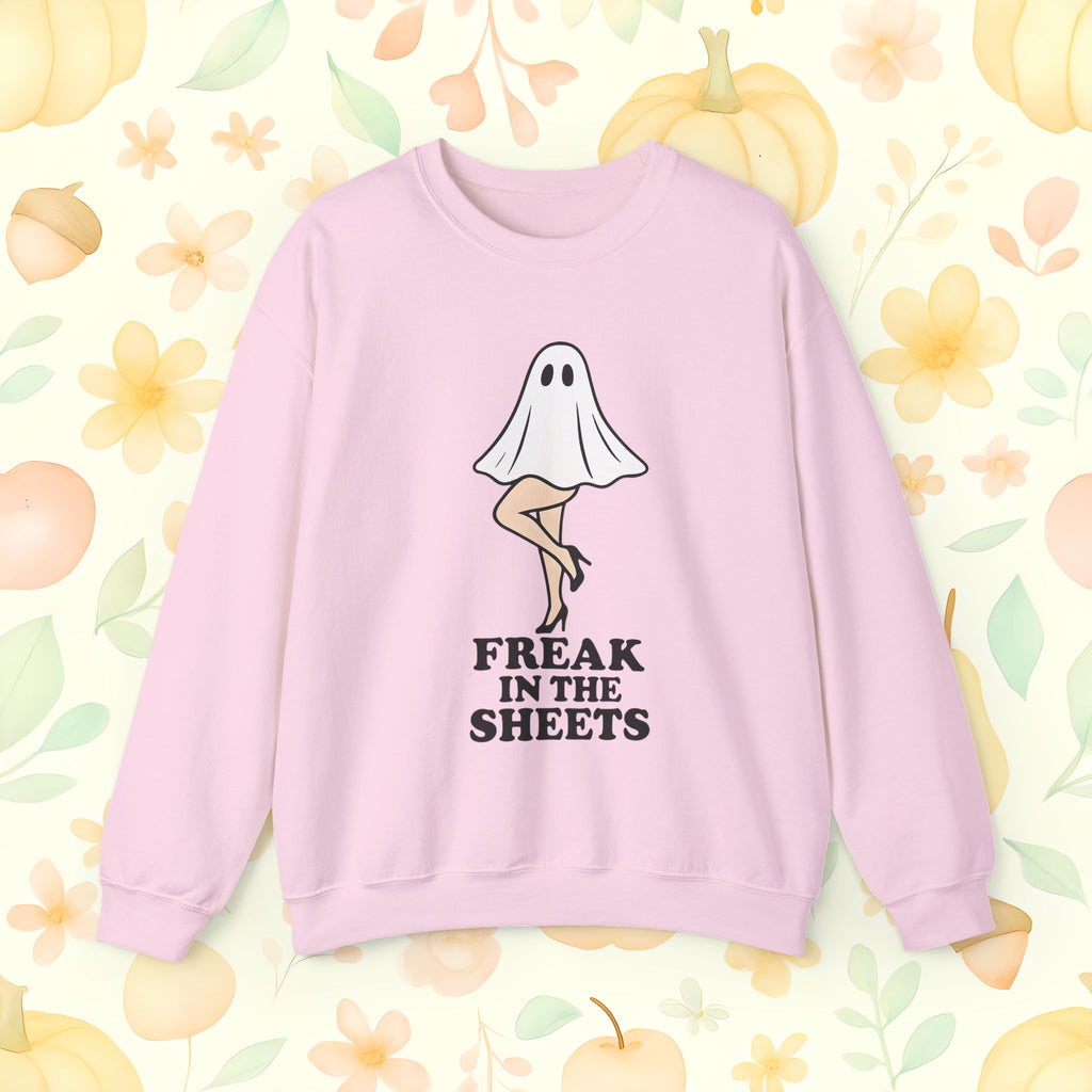 Freak in the Sheets Halloween Crewneck Sweatshirt