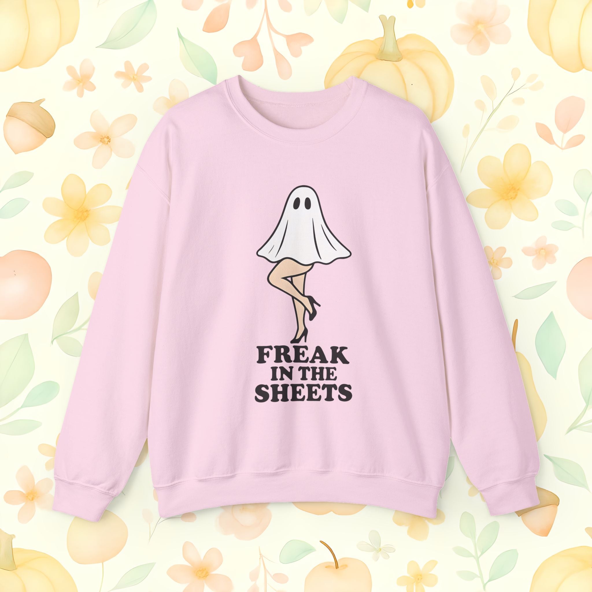 Freak in the Sheets Halloween Crewneck Sweatshirt