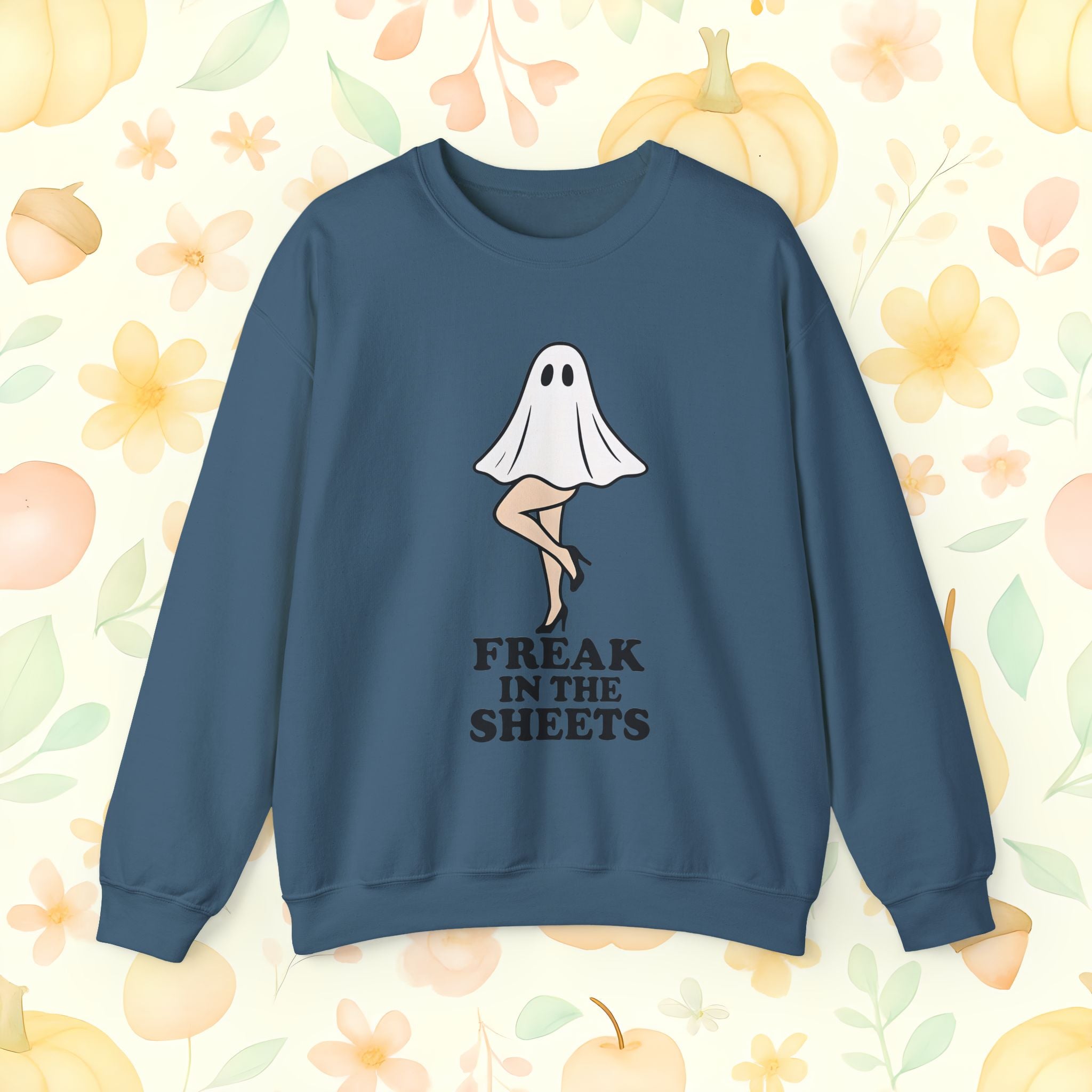Freak in the Sheets Halloween Crewneck Sweatshirt